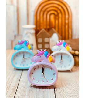 ساعت رومیزی طرح یونی کورن