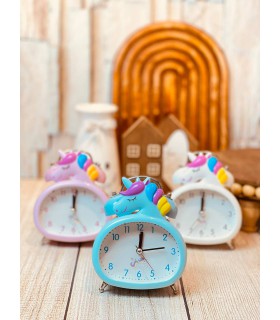 ساعت رومیزی طرح یونی کورن