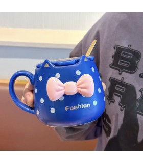 ماگ پاپیونی خالدار