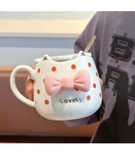 ماگ پاپیونی خالدار