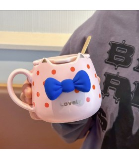 ماگ پاپیونی خالدار