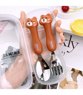 قاشق و چنگال فانتزی حیوانات