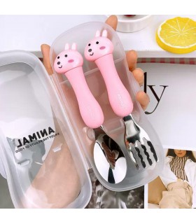 قاشق و چنگال فانتزی حیوانات