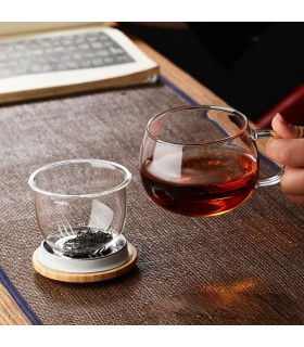 دمنوش درب چوبی