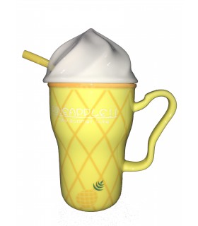 ماگ بستنی طرح اناناس