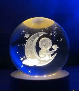 گوی کریستالی برقی زحل 5 سانت