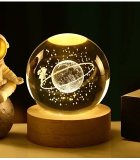 گوی کریستالی برقی زحل 5 سانت