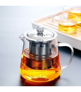 قوری پیرکس صافی دار