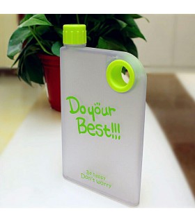 بطری کتابی مات صورتی