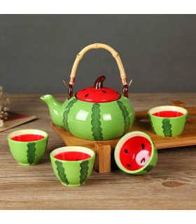 ست 6 پارچه چای خوری هندوانه