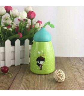 فلاسک خانم بلوطی رنگ سبز