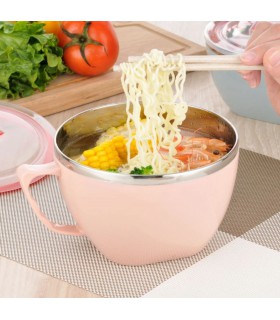 ظرف غذا استیل دسته دار