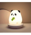 چراغ خواب سیلیکونی لمسی پاندا