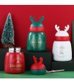 مینی فلاسک گوزن طرح کریسمس