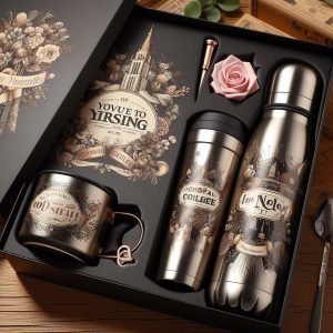 فلاسک با دو فنجان در سفر