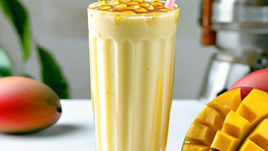 شیر انبه عسلی، راز ویتامینه ها با ترفندهای خاص