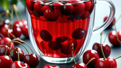 طرز تهیه چای آلبالو تازه و خشک خوشمزه با رنگ عالی