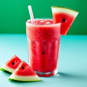 اسموتی هندوانه کافی شاپی، خنک و سریع تابستان