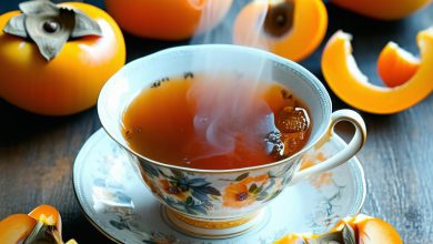 طرز تهیه چای خرمالو: خواص و نکات اصلی دم کردن