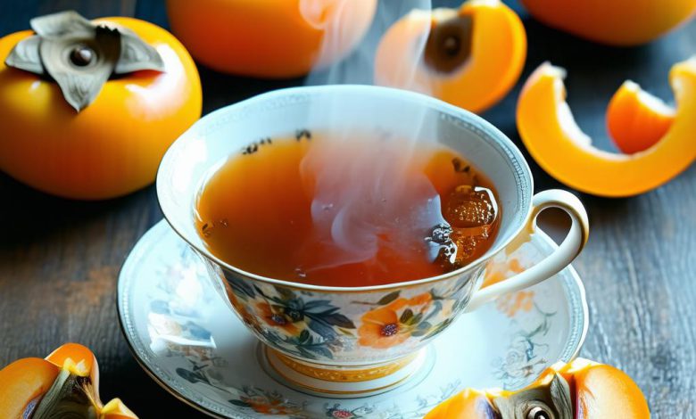 طرز تهیه چای خرمالو: خواص و نکات اصلی دم کردن