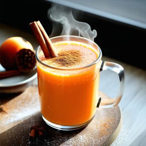 اسموتی گرم خرمالو: دستور تهیه با نکات اصلی و خواص