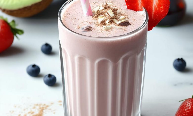 میلک شیک انرژی زا خانگی: دستور تهیه با نکات اصلی