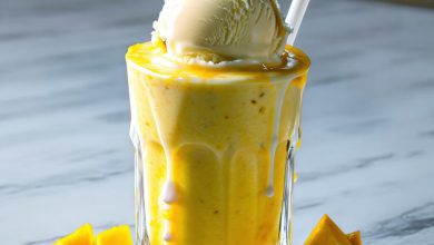 اسموتی انبه بستنی وانیلی نکات اصلی طرز تهیه