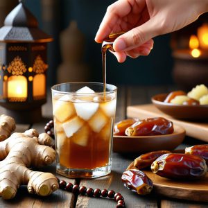 شربت انرژی زای زنجبیل نکات اصلی ماه رمضان