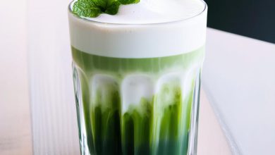 طرز تهیه لاته نعنایی خوشمزه با نکات اصلی