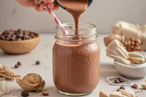 طرز تهیه شیر کاکائو غلیظ خانگی خوشمزه و سریع