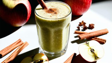 اسموتی سیب دارچین: نکات اصلی و فواید شگفت انگیز