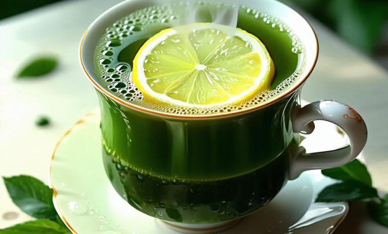 چای سبز و لیمو آرامش نکات اصلی کاهش استرس