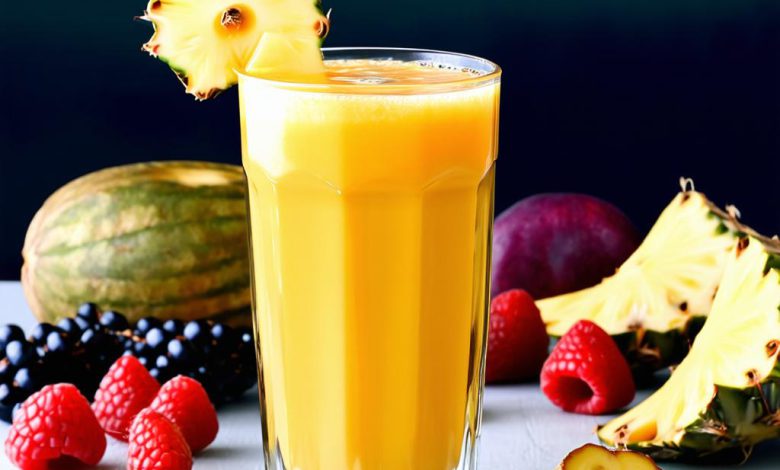 آبمیوه ضد التهاب مفاصل نکات اصلی و طرز تهیه