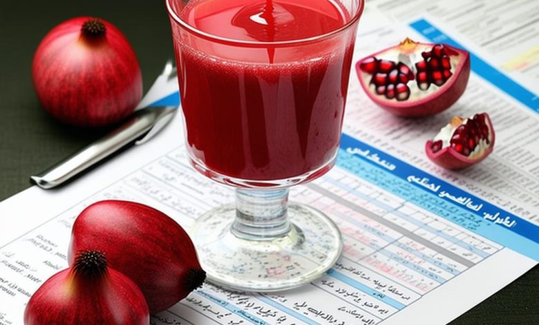 آب انار و کاهش کلسترول نکات اصلی برای سلامتی