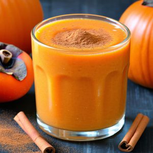 اسموتی کدو حلوایی و خرمالو: خوشمزه و مقوی، نکات اصلی