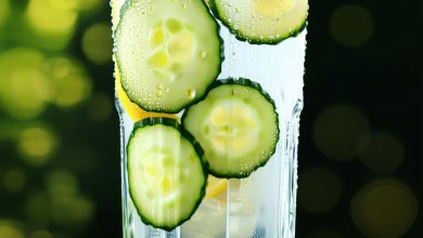 خیار و لیمو سم زدا قوی با نکات اصلی برای سلامتی