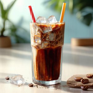 قهوه سرد خنک نوشیدنی انرژی زا با نکات اصلی