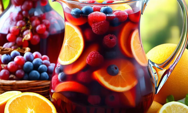 سانگریا اصیل و خوشمزه نکات اصلی طرز تهیه