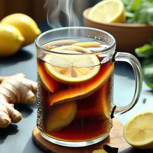 دمنوش لاغری زنجبیل و لیمو: طرز تهیه با نکات اصلی