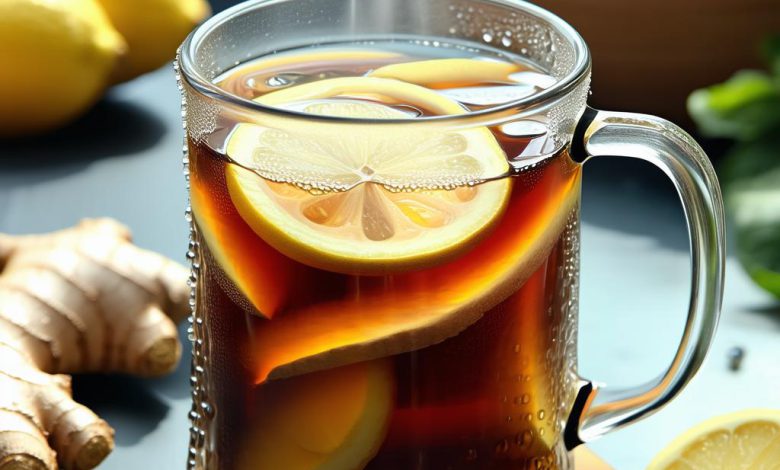 دمنوش لاغری زنجبیل و لیمو: طرز تهیه با نکات اصلی