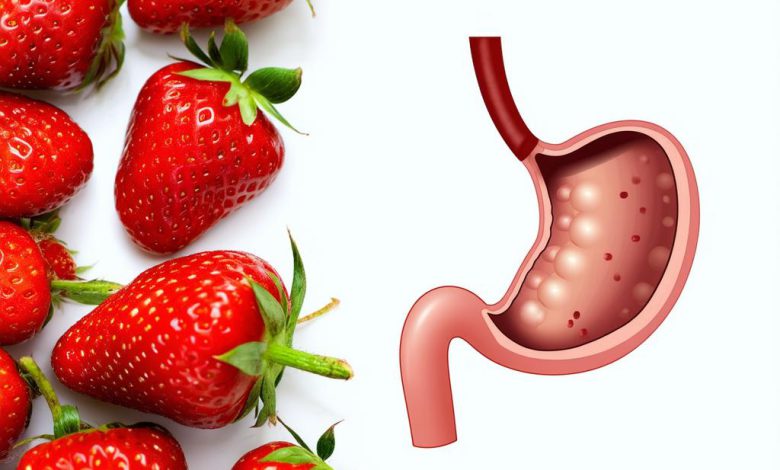 توت فرنگی و معده فواید یا عوارض؟ نکات اصلی