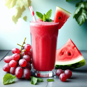 اسموتی انگور هندوانه خنک و خوشمزه نکات اصلی