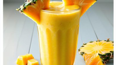 اسموتی پرتقال آناناس: طرز تهیه خوشمزه با نکات اصلی