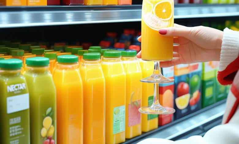 نکتار یا نوشیدنی نکات اصلی انتخاب و خرید