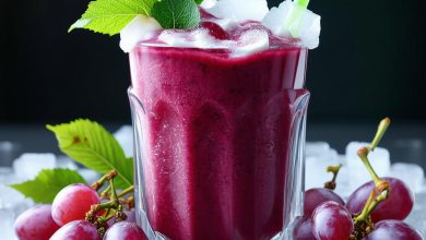 اسموتی انگور خنک و مقوی نکات اصلی و طرز تهیه