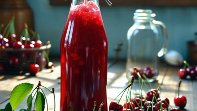 آب آلبالو خانگی خوشمزه نکات اصلی طرز تهیه آسان