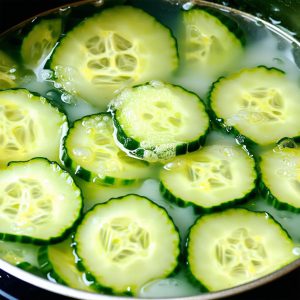 خیار سکنجبین خنک با نکات اصلی طرز تهیه