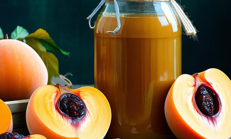 شیره خرمالو خانگی با نکات اصلی و روش تهیه آسان