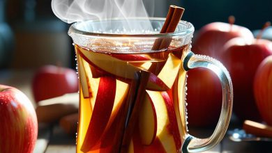 طرز تهیه چای سیب خانگی با نکات اصلی