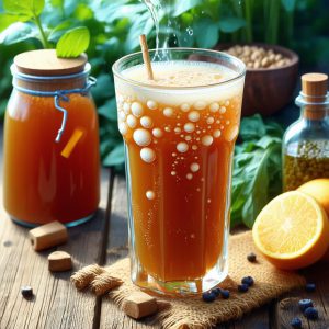 کامبوجا خانگی با نکات اصلی طرز تهیه نوشیدنی گازدار سالم